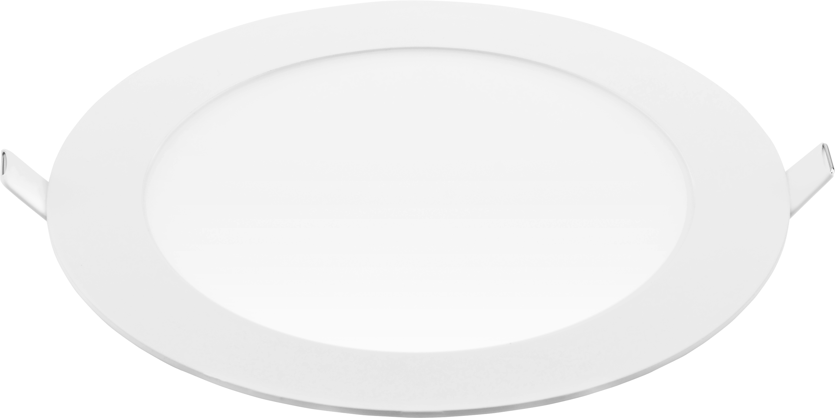 Painel Led de Embutir Redondo 12W 3000K Branco Kobe